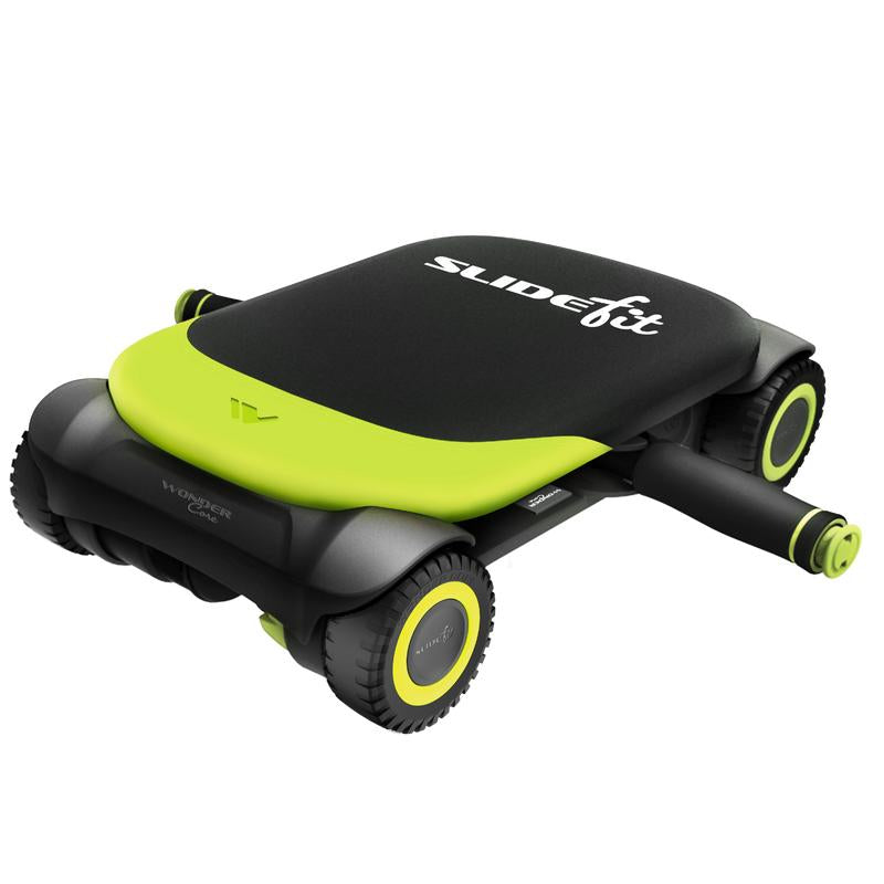 WONDER CORE, Ab Roller Board with 4 Wheels, Automatic Rebound Abdominal Wheel for Core Workout, Ab Exercise Equipment,With Knee Pad Four Wheel Valentine Gift Springtik