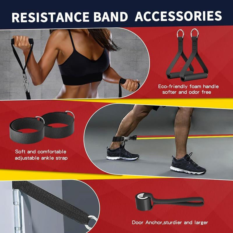 Portable Resistance Bands Set