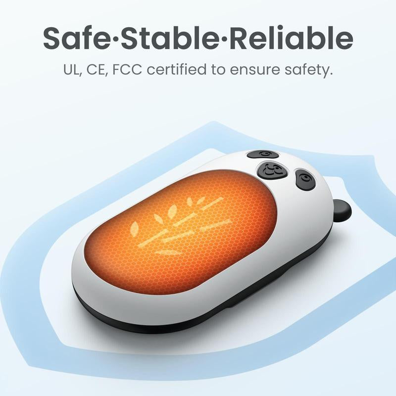Portable Hand Warmer, 2 Counts Rechargeable Hand Warmer, Hand Warmer for Outdoor Camping, Hunting Equipment, Household Appliances, Heaters, Electric Heater