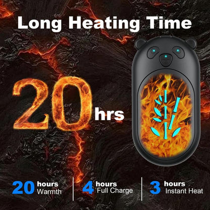 Portable Hand Warmer, 2 Counts Rechargeable Hand Warmer, Hand Warmer for Outdoor Camping, Hunting Equipment, Household Appliances, Heaters, Electric Heater