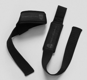 Gymreapers Lifting Straps for Weightlifting Bodybuilding Powerlifting & Strength Training - Premium Padded Neoprene Deadlift Straps with 18" Cotton for Pull-Ups Rows Shrugs Heavy Lifts & Gym Workouts - Grip Support & Wrist Protection Set of 2