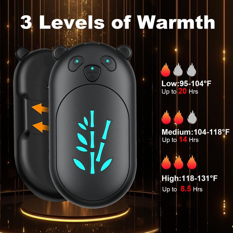 Portable Hand Warmer, 2 Counts Rechargeable Hand Warmer, Hand Warmer for Outdoor Camping, Hunting Equipment, Household Appliances, Heaters, Electric Heater