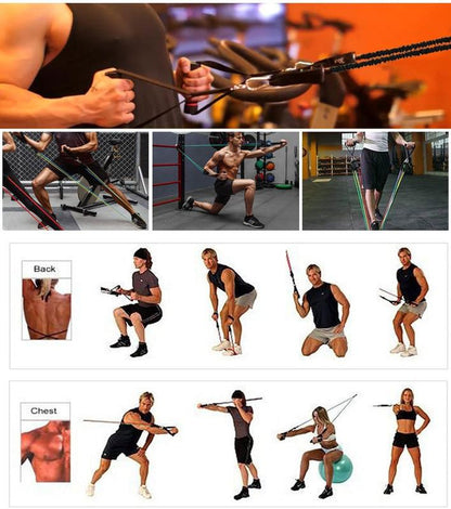 Portable Resistance Bands Set